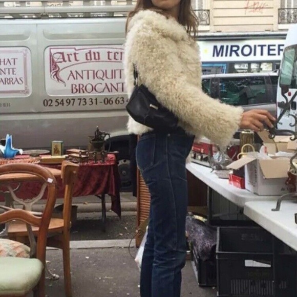 Rouje serge faux fur jacket - Picture 3 of 3